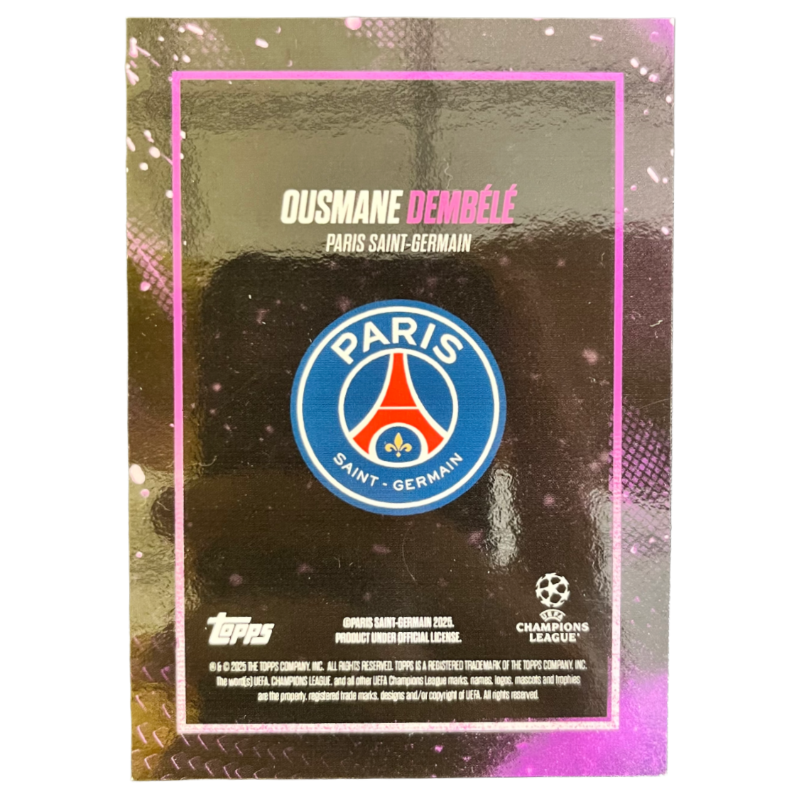 OUSMANE DEMBÉLÉ - 2024/25 Topps Show Time /25 Auto