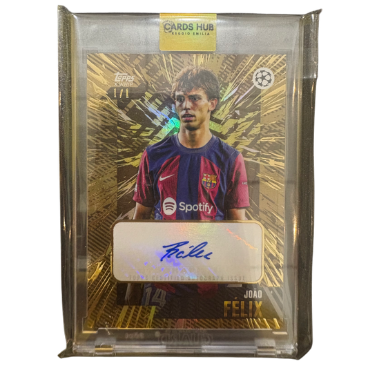 JOÃO FÉLIX - 2023/24 Topps Gold 1/1 Auto
