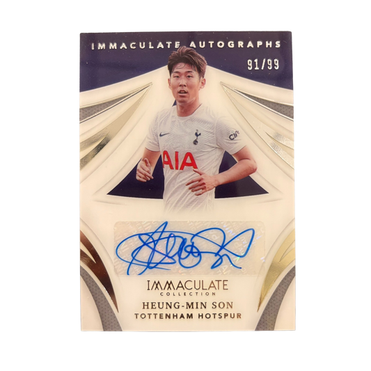 SON - 2021 Panini Immaculate /99 Auto