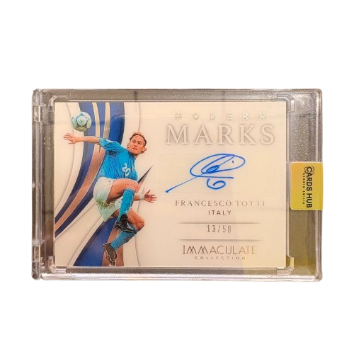 TOTTI - 2018/19 Panini Immaculate Modern Marks /50 Auto