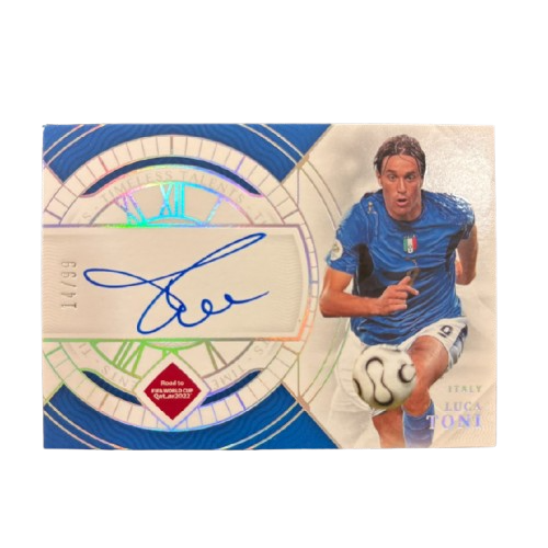 TONI - 2022 Panini National Treasures RTWC /99 Auto On Card